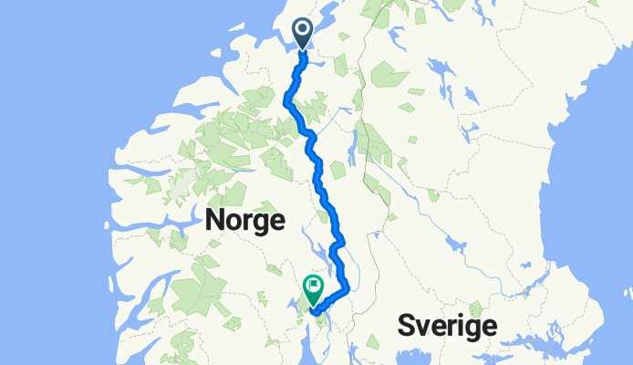 Oslo to Trondheim