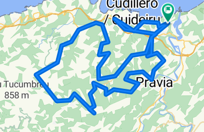 Route in der Bikemap App öffnen