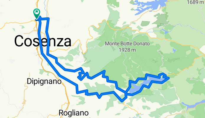 Lago Arvo da Cosenza