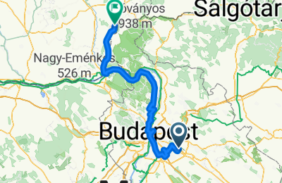 Route in der Bikemap App öffnen