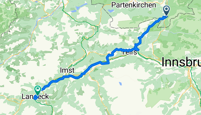 Transalp Challenge 2009 Tour 1 Mittenwald - Landeck