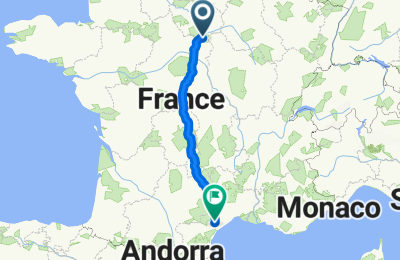 Route in der Bikemap App öffnen