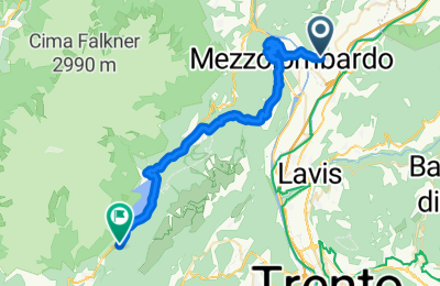 Route in der Bikemap App öffnen