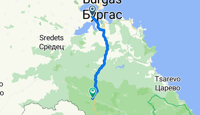 Бургас/жк. Меден Рудник/ - село Звездец