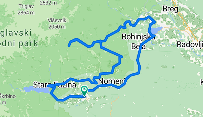 Krožna pot čez Pokljuko