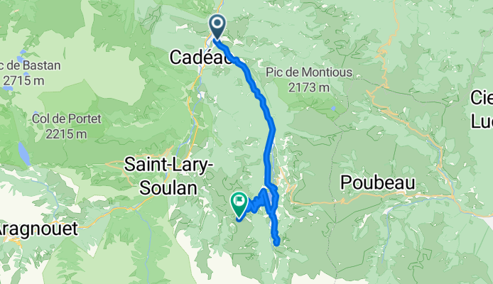 Arreau to Col de Azet