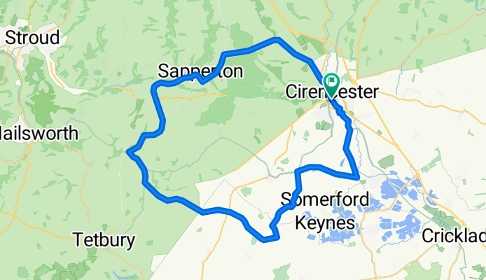 Cirencester, south west, country lanes