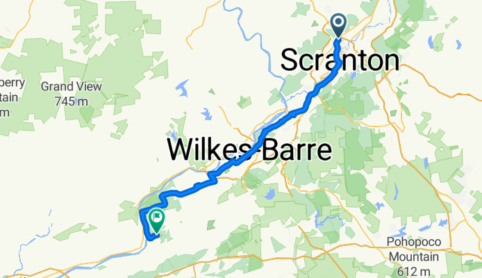 Scranton to Pittsburgh - Day 1