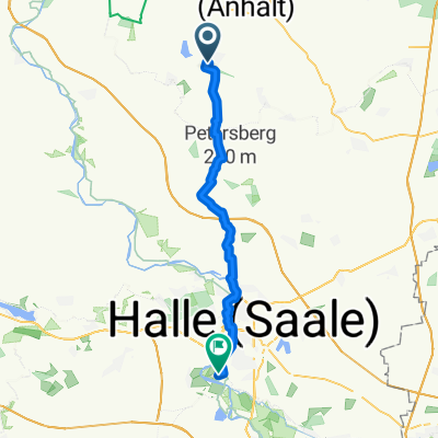 Halle Strandbad Edderitz