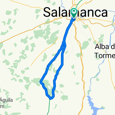 SALAMANCA-LAS VEGUILLAS-FRADES DE LA SIERRA-SALAMANCA