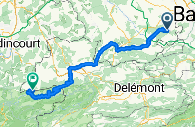 Route in der Bikemap App öffnen