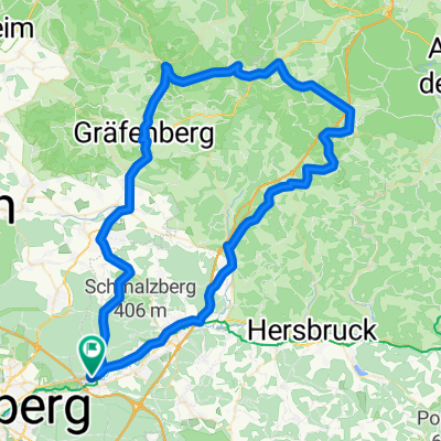 Schwaig - Schnaittach - Plech - Obertrubach - Gräfenberg - Behringersdorf