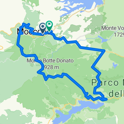 Strada delle Vette - Camigliatello-Monte Scuro - Monte Botte Donato - Silvana Mansio-Camigliatello