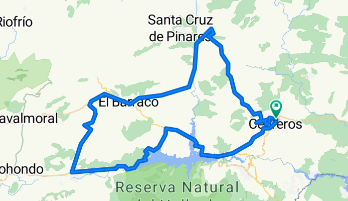 Cebreros - Navaluenga - San Juan de la Nava - El Barraco - San Bartolo - Cebreros