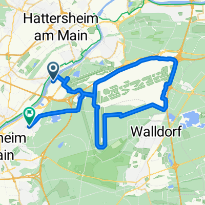 Rund um den Flughafen Frankfurt