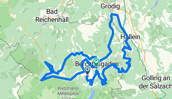 Berchtesgaden Rossfeld Hochschwarzeck