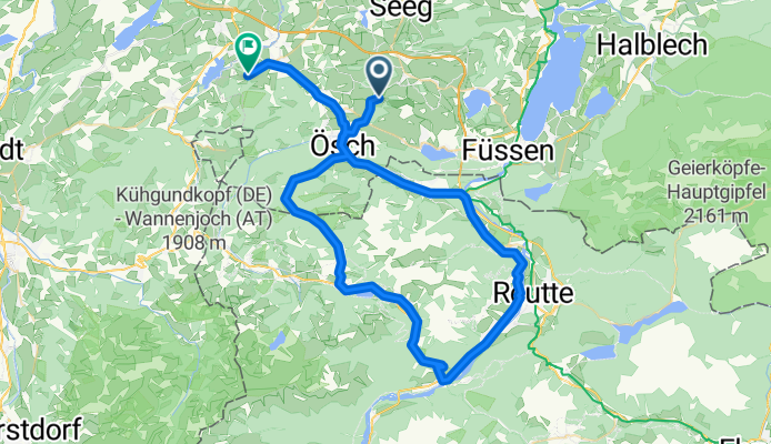 Allgäu Tour 2013 Sa Teil 2. 67 km