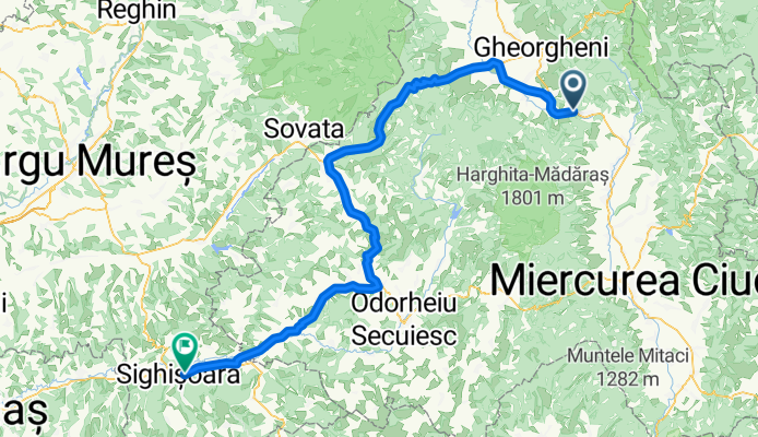 Izvorul Muresului-Praid-Corund-Sighisoara
