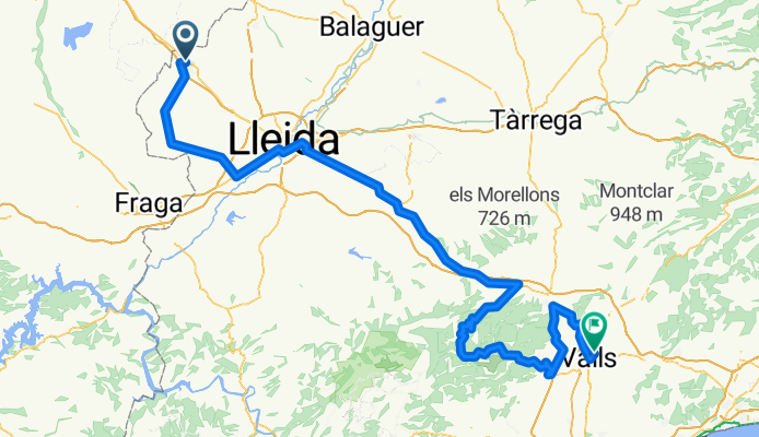 Etapa 6 : Almacelles - Valls