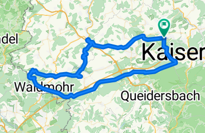 Route in der Bikemap App öffnen