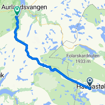Rallarvegen: Haugastøl - Flåm