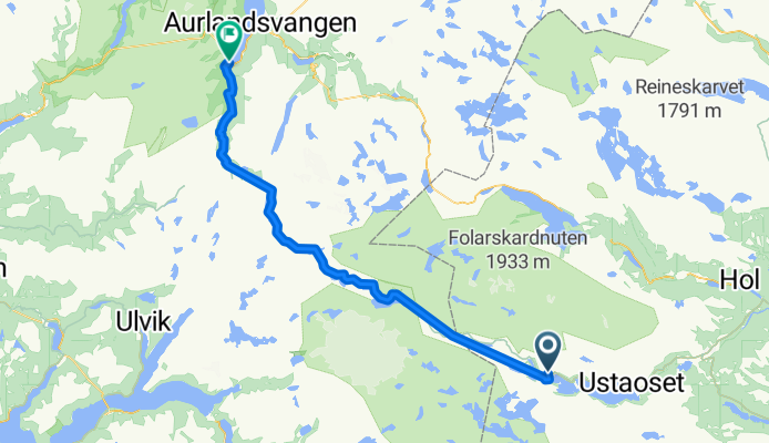 Rallarvegen: Haugastøl - Flåm