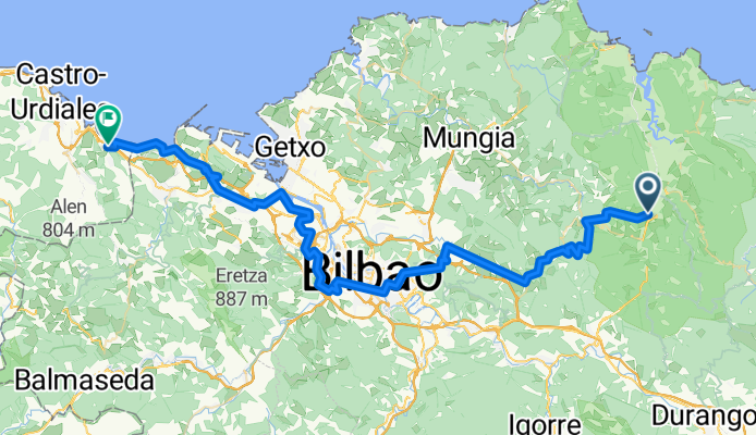 Etapa 5 . Gernika-Lumo - Ontón