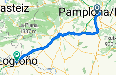 Route in der Bikemap App öffnen