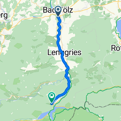 Bad Tölz Isarradweg ab Isardamm 15
