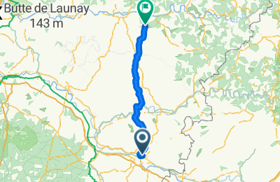 Route in der Bikemap App öffnen
