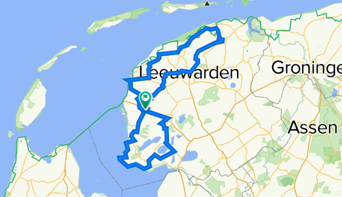 Fietselfstedentocht in Frysland