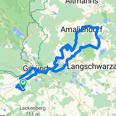 Hoheneich-Steinbruchweg-Wackelsteinweg-Hoheneich