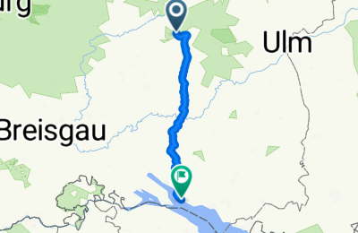 Route in der Bikemap App öffnen