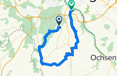 Route in der Bikemap App öffnen
