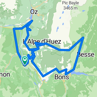 ALPES008- BURG D OISEANS-ALPE DUEZ-COL DE LA SERRETTE