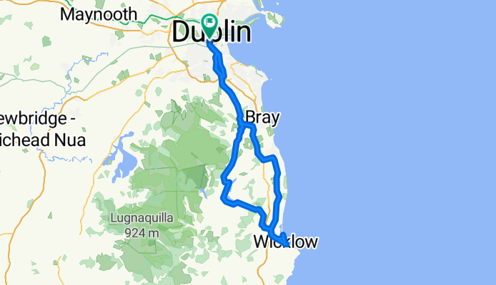 Dublin - Roundwood - Wicklow - Dublin