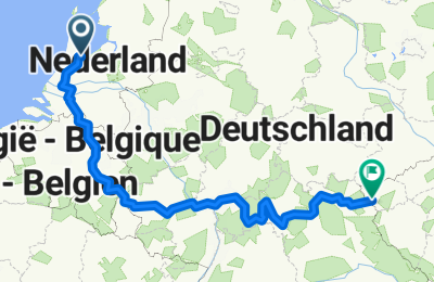 Route in der Bikemap App öffnen