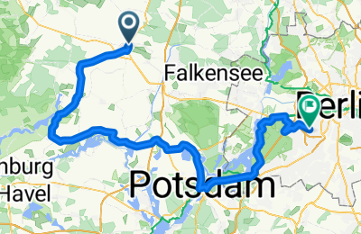 Route in der Bikemap App öffnen