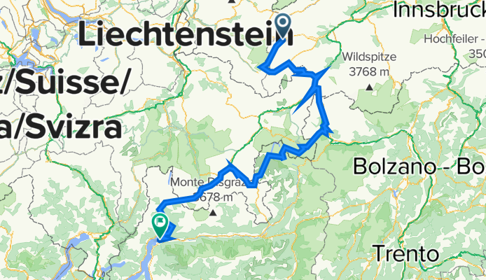 Transalp Engadin (St.Anton-&gt;Colico)