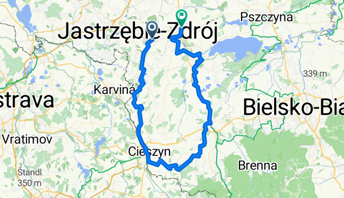 bzie - cieszyn - skoczów - pawłowice