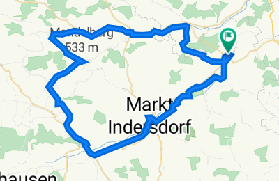 Route in der Bikemap App öffnen
