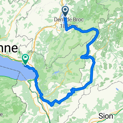 lac gryères - la tour de peilz