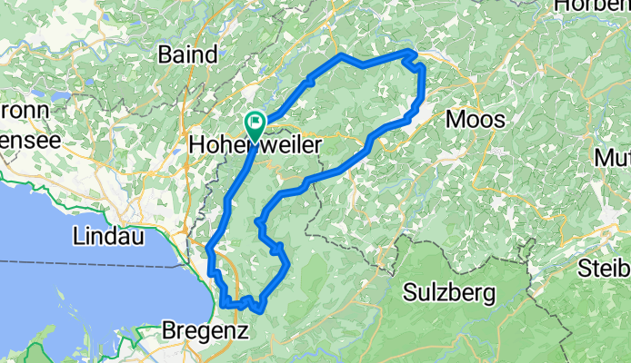 hohenweiler - lindenberg - pfänder