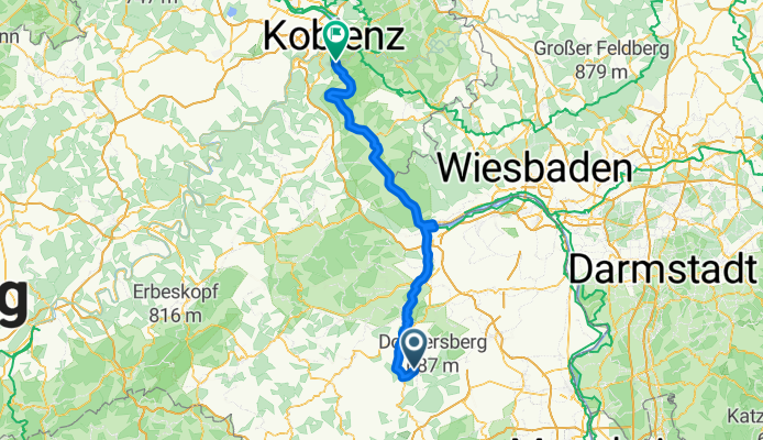 Ludwigshafen - Schwerte - ET 4 CLONED FROM ROUTE 139460