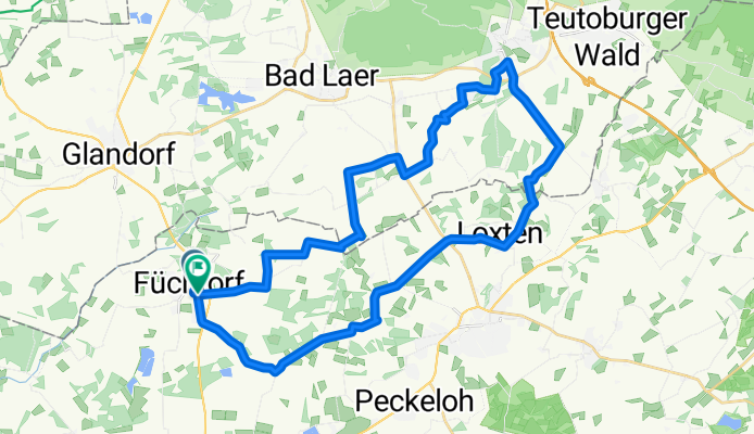 Rundtour Füchtorf-Bad Rothenfelde-Versmold-Füchtorf