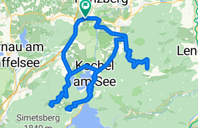 Route in der Bikemap App öffnen