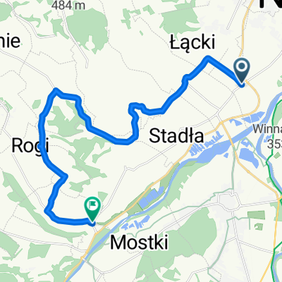 Koncepcja trasy rowerowej Gmina Podegrodzie