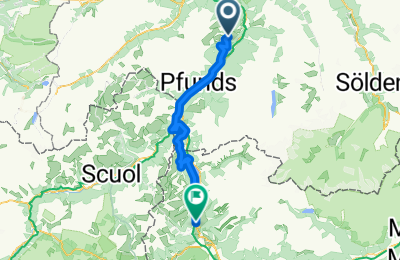 Route in der Bikemap App öffnen