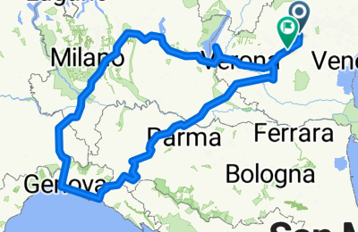 Route in der Bikemap App öffnen