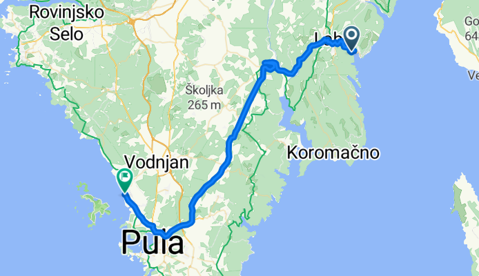 Rabac - Pula - Fazana